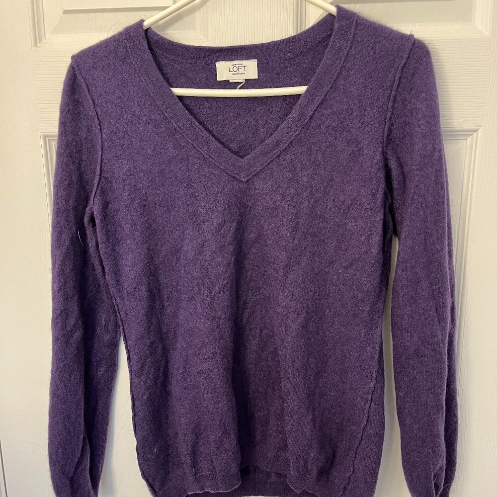 100% cashmere vintage sweater Ann Taylor LOFT